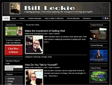 Tablet Screenshot of billleckie.com